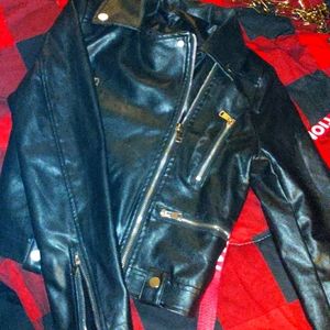 Leather jacket
